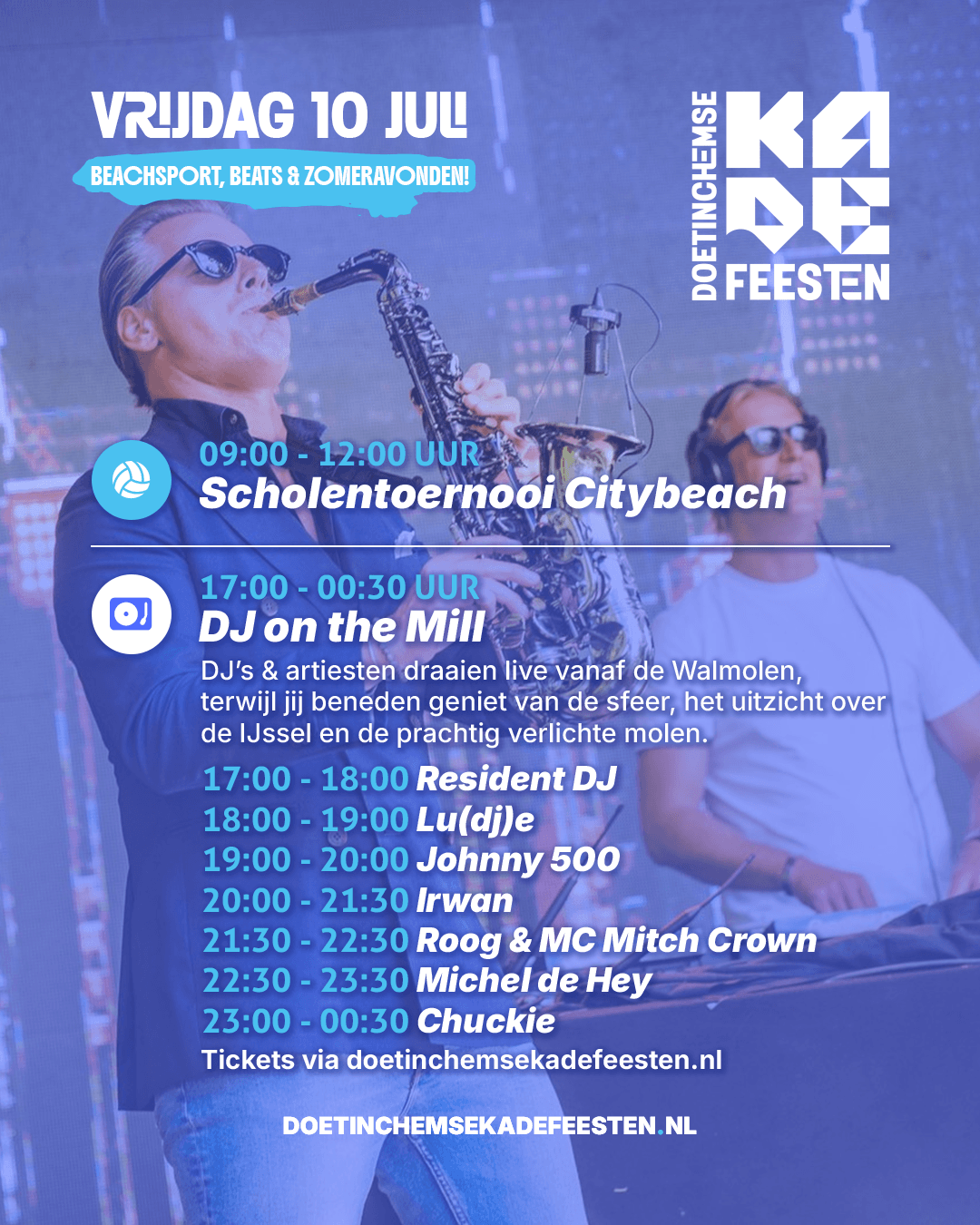 Beachsport, beats & zomeravonden!